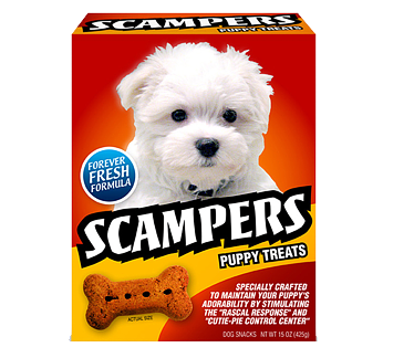 scampers